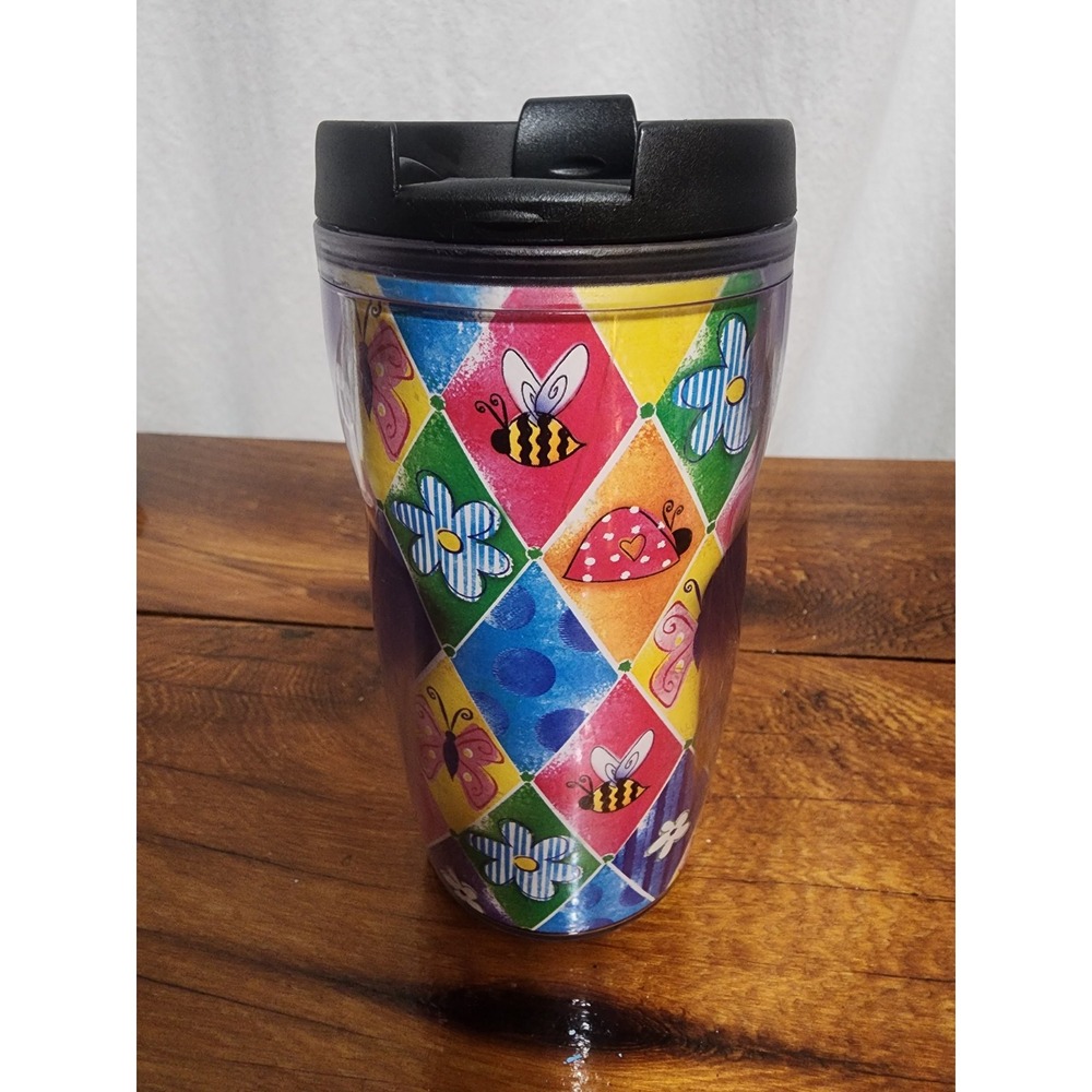 Small 2003 Starbucks Insects Travel Mug Cup‎